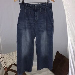 Design Lab paper bag waist jeans